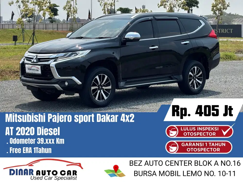 Mitsubishi pajero sport dakar at 2020