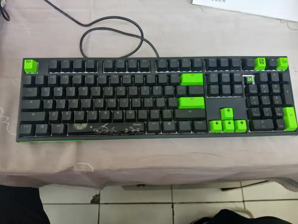 Keyboard Razer one x Ducky