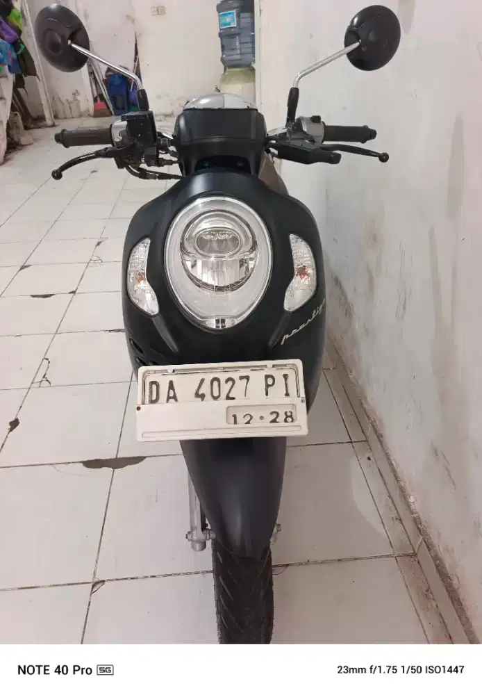 Jual beli scoopy remot th 2023 seberang warung mas bro hairi motor bjm