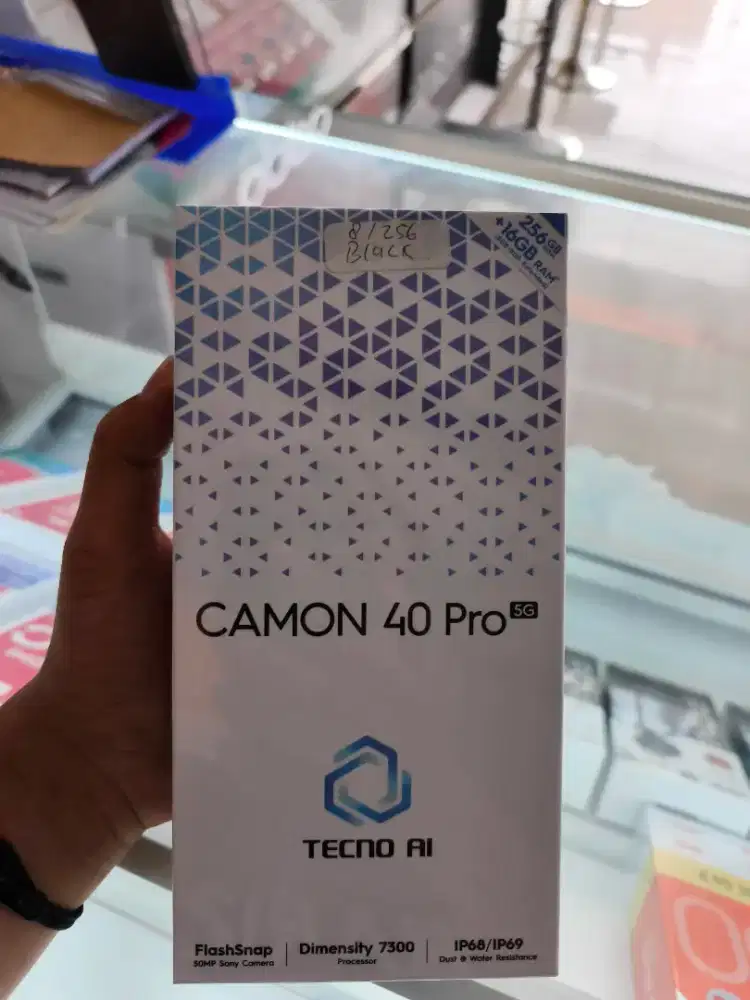 camon 40 pro 5g 8/256 segel box garansi resmi