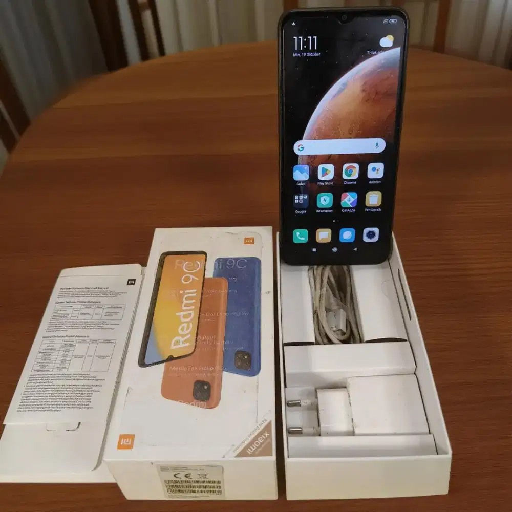 Redmi 9C ram 4/64 4g Lte segel mulus