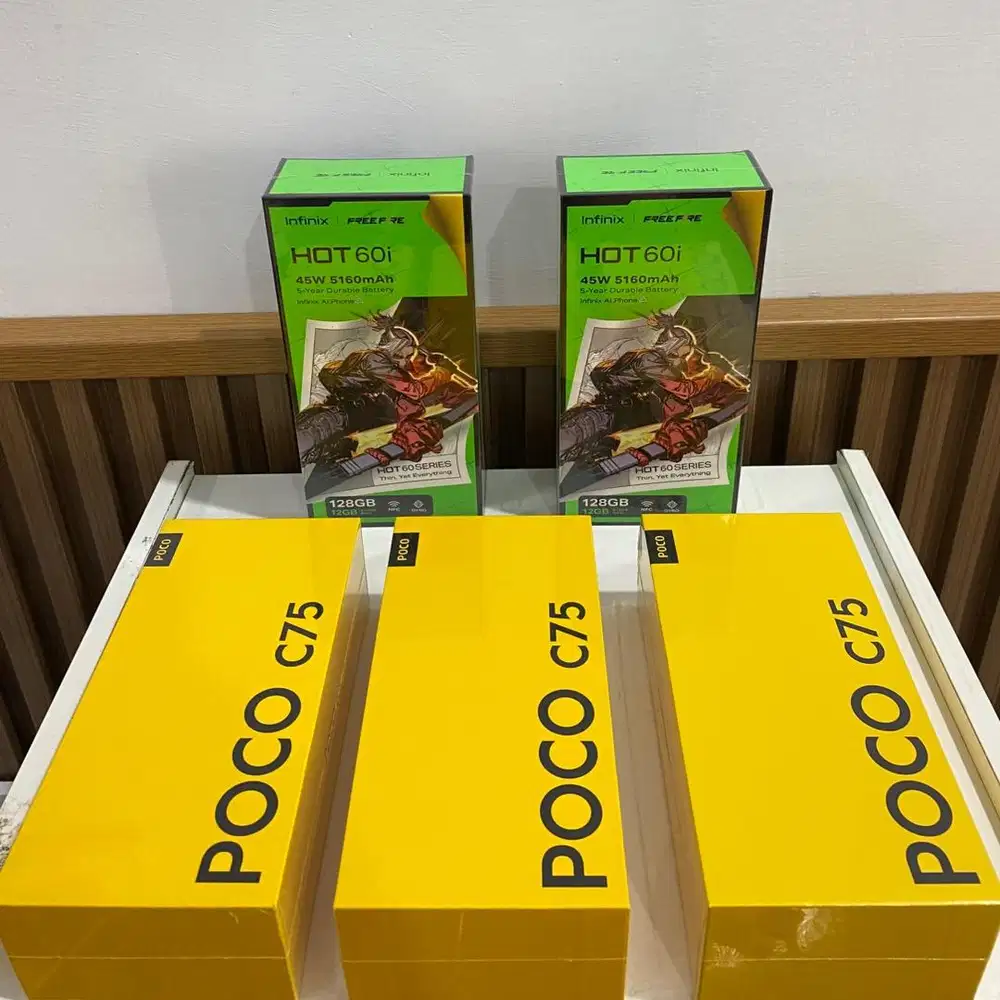 New - Infinix Hot 60i & Poco C75