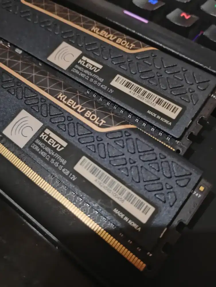 Ram PC 8GB ddr4 2x4gb klevv