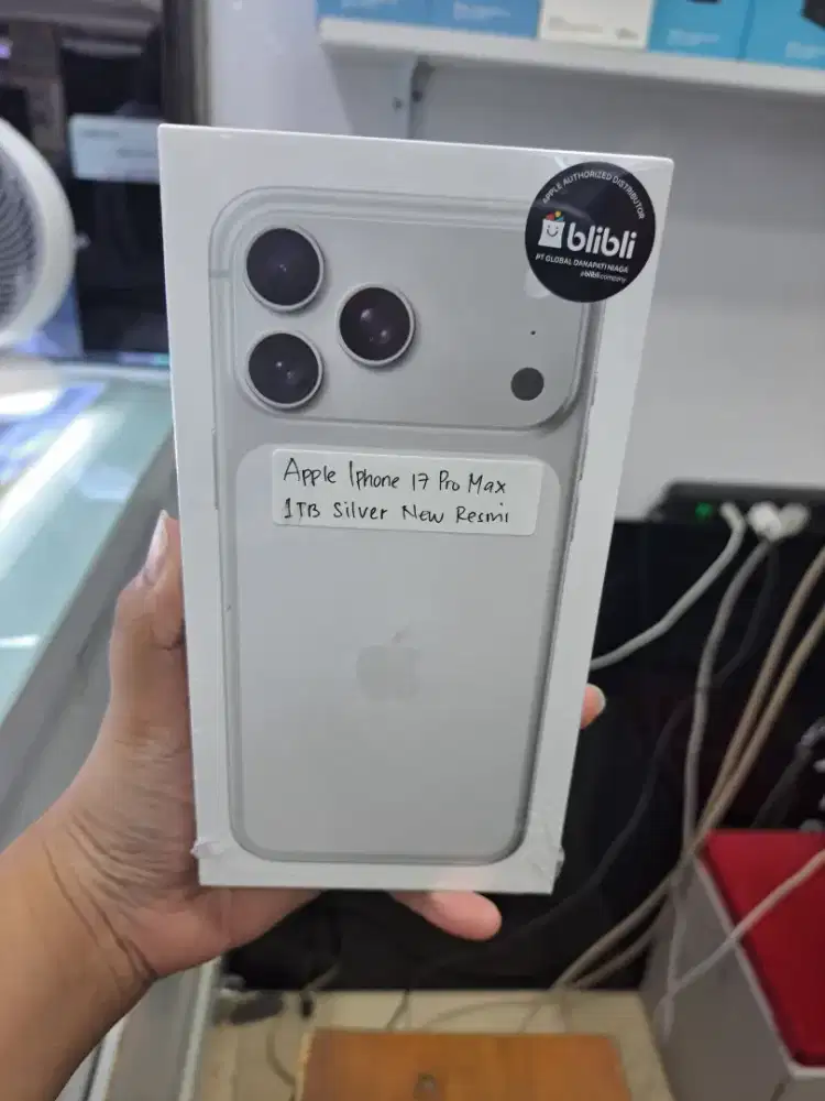 Apple IPhone 17 Pro Max 1TB Silver New BNIB Garansi Resmi Indonesia