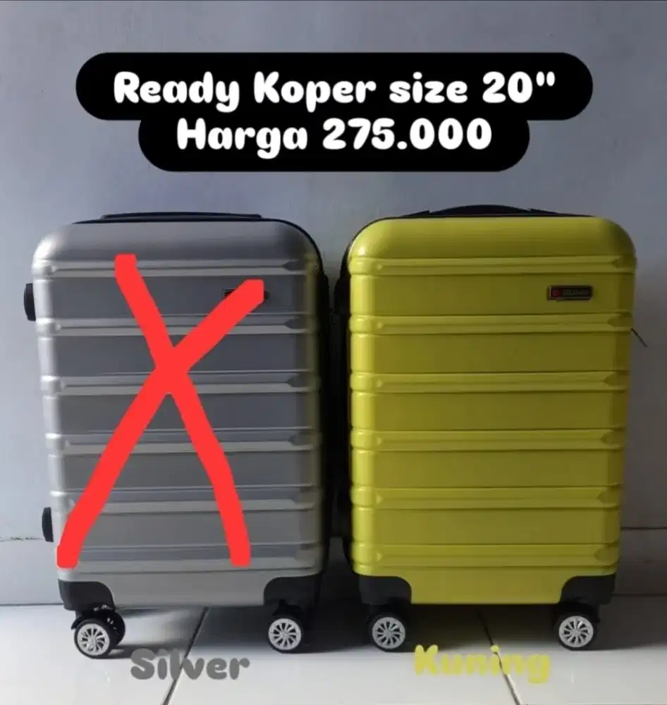 Ready Koper berkualitas size 20 22 24 28