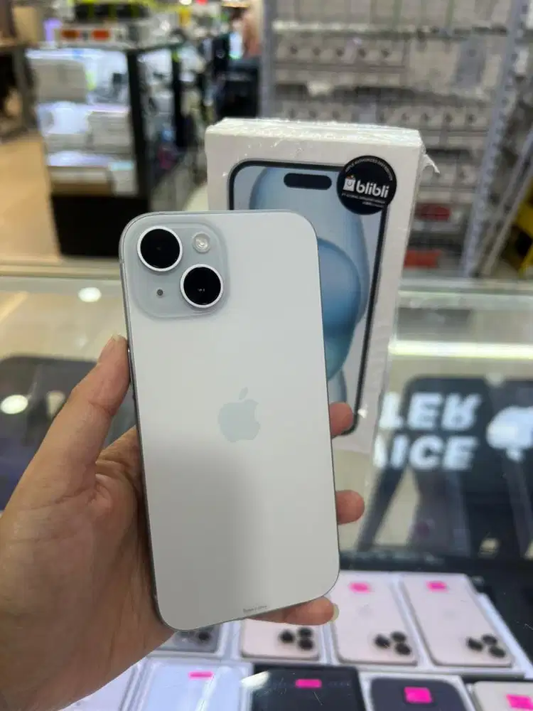 SECOND IPHONE 15 128GB EX IBOX MULUS FULLSET GARANSI ON