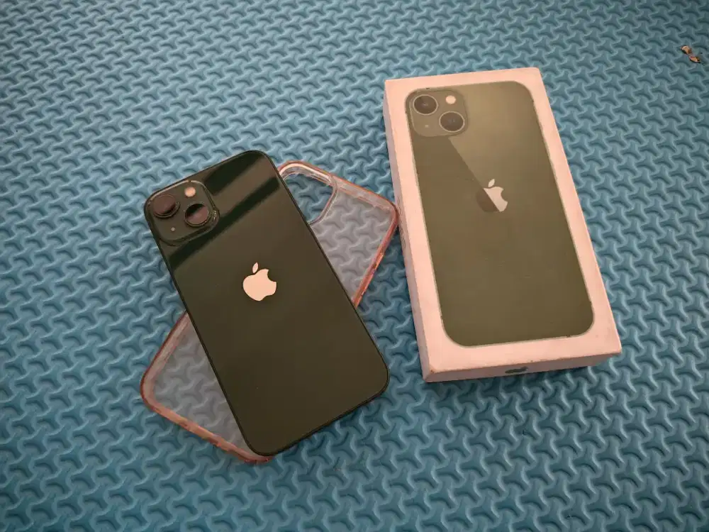 iphone 13 green Fullset like new 5G