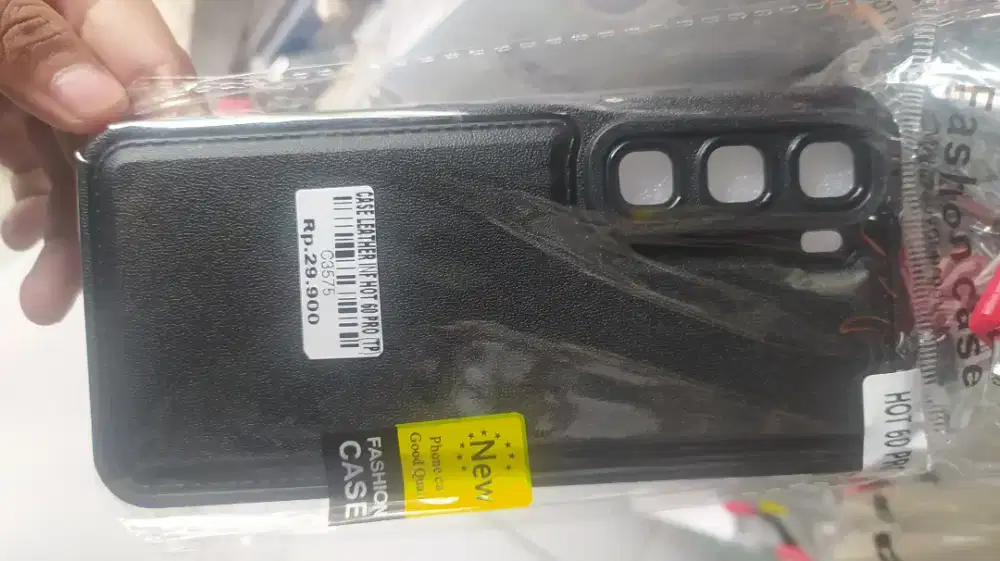 CASE LEATHER INFINIX HOT 60 PRO ATLANTIS DAHSYAT