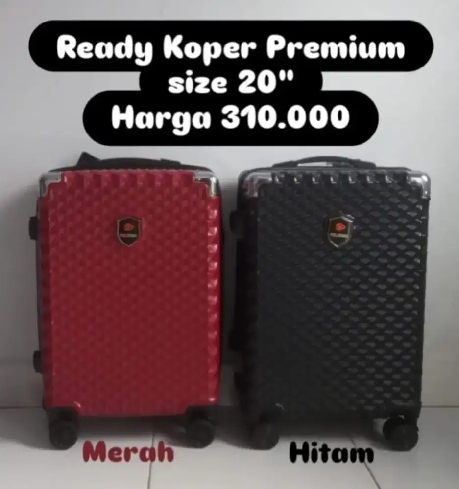 Ready koper / suitcase size 20 22 24 28