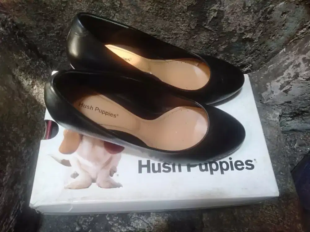 Sepatu heels hush puppies size 7(39)