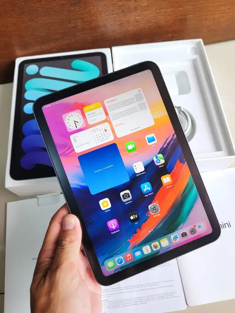 iPad Mini 6 Grey Fullset Original Second Bekas 64gb Wifi Bandung