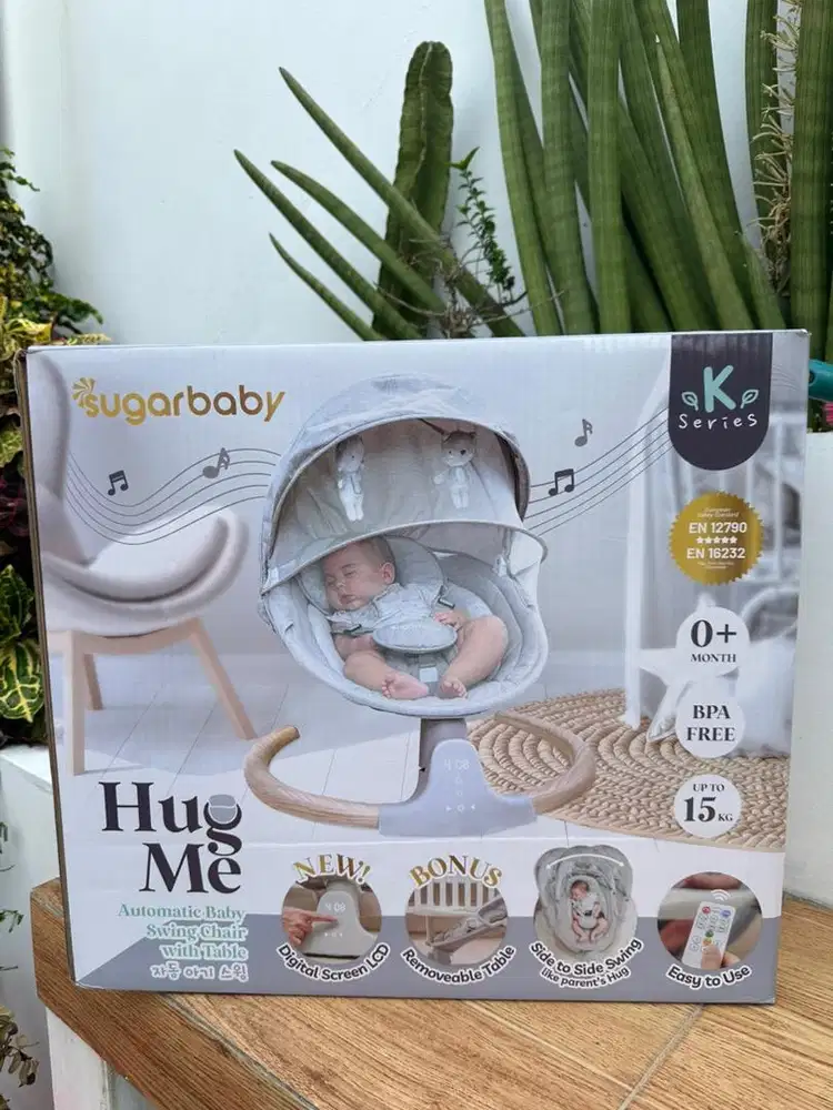 Sugarbaby bouncer hug me k series wood
