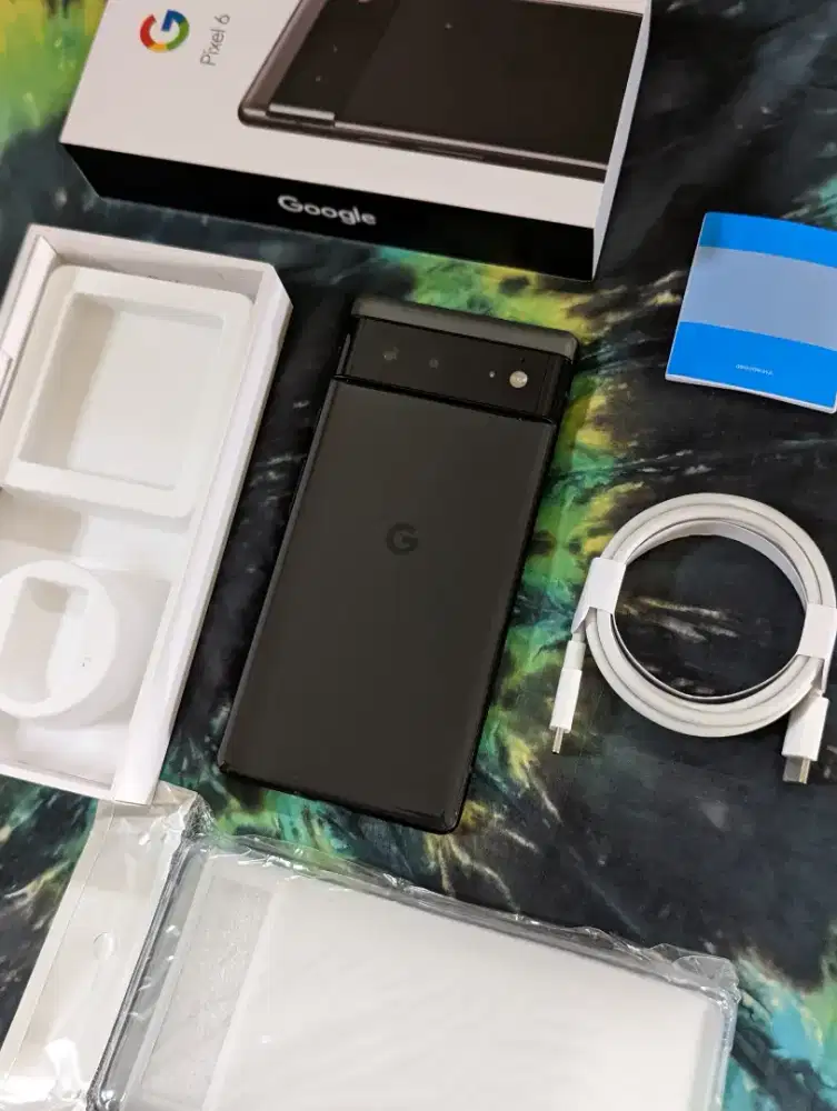 Google Pixel 6 Black 5G 8/128 Fullset Slimbox