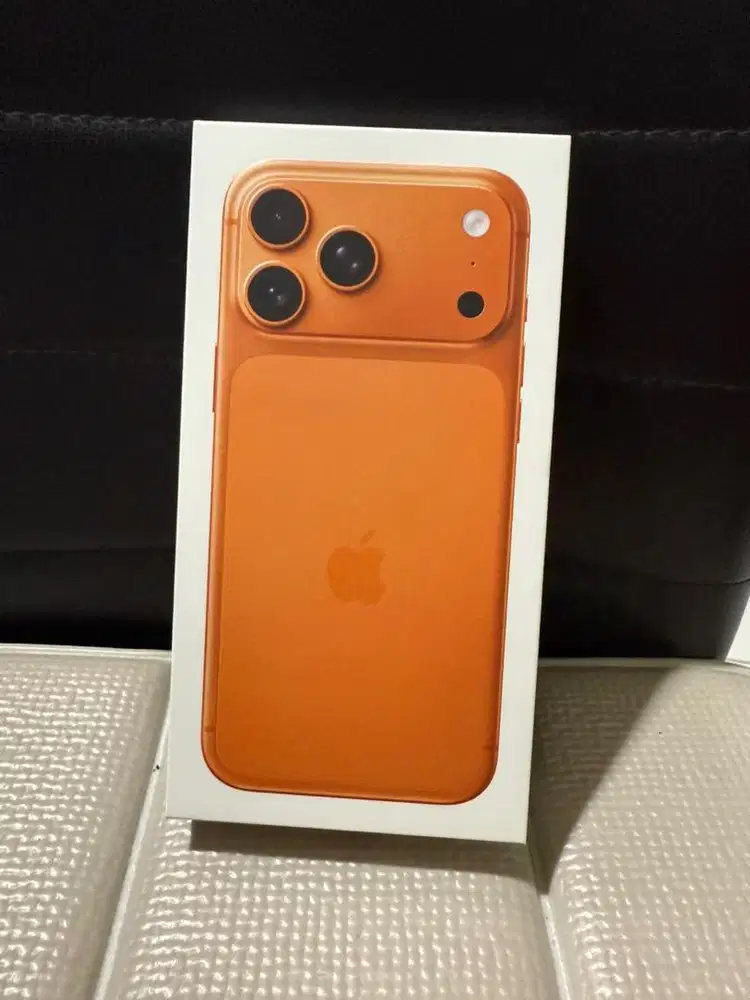 Iphone 17 promax 256gb orange garansi resmi new