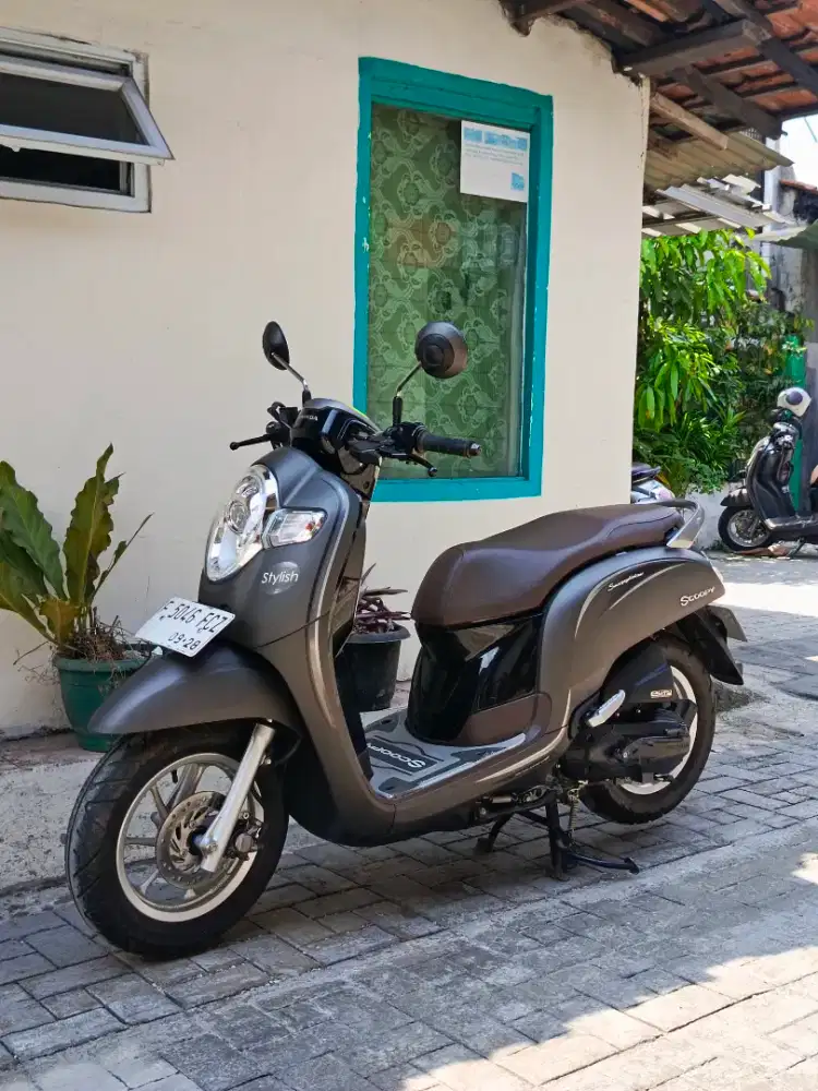 Scoopy stylish 2018 super mulus km baru 9rb