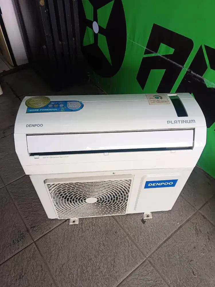 Promo AC Denpoo ½ PK – Hemat Listrik & Siap Pasang di Pamulang