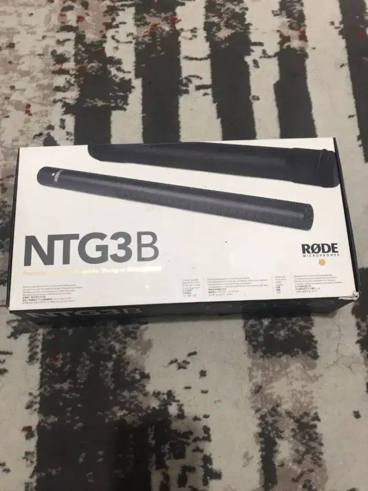 Mic shotgun rode ntg3
