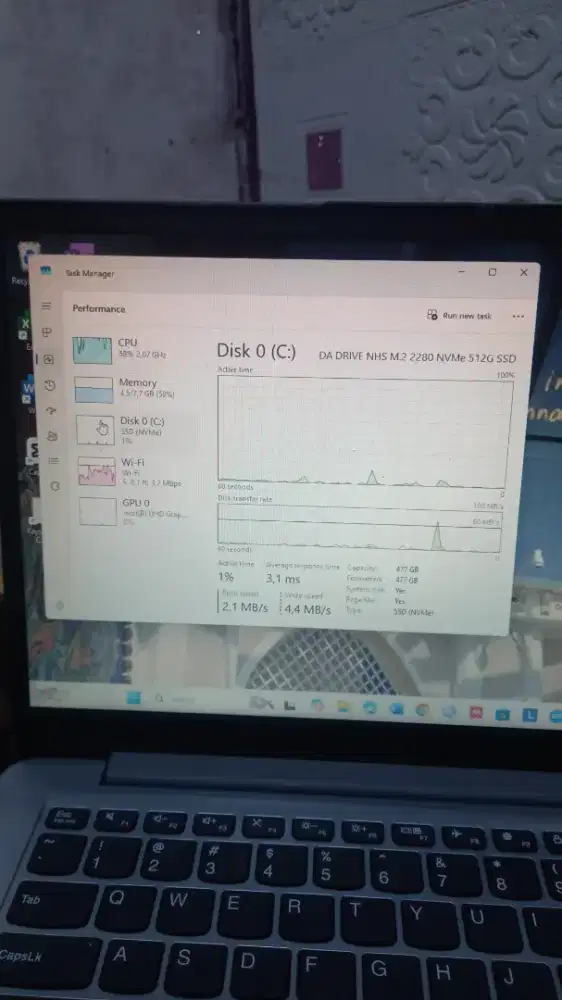 LAPTOP Lenovo ideapad 1i 14IGL7