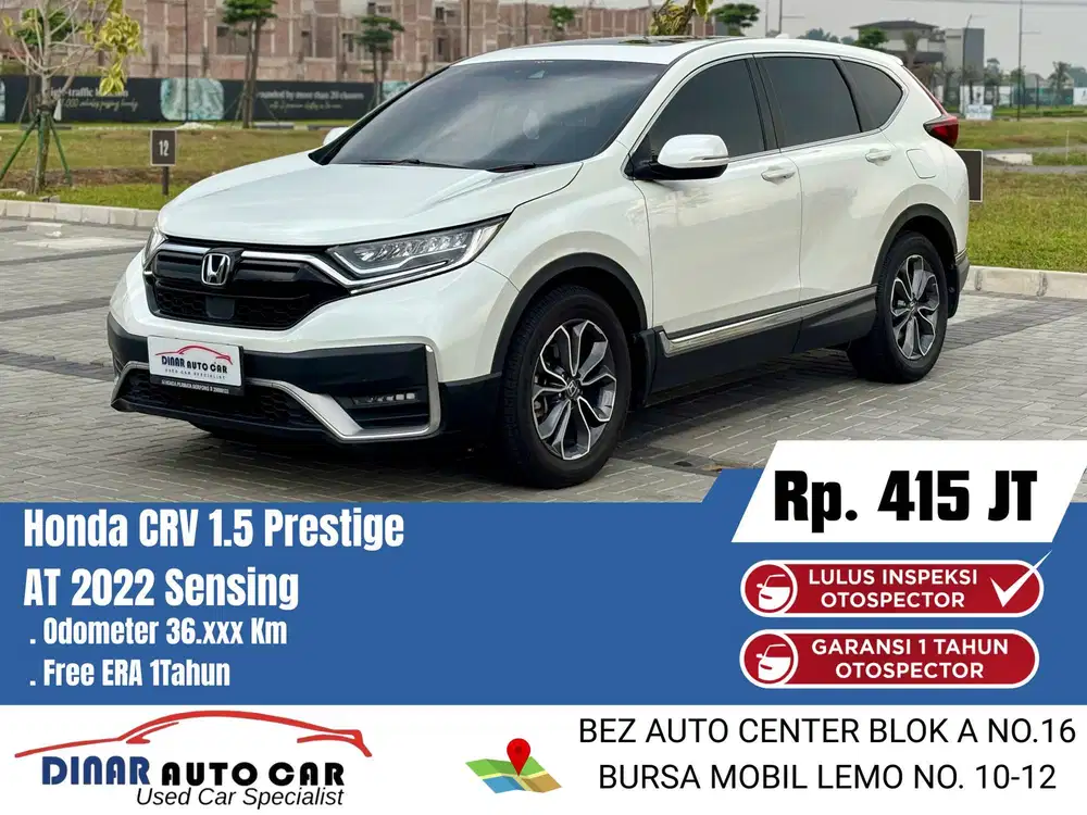 Honda crv 1.5 prestige sensing 2022