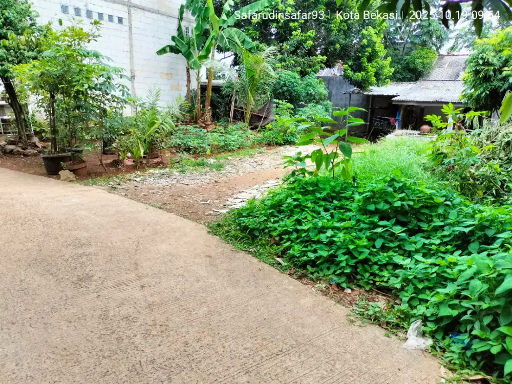 Jual tanah darat  jati luhur jati asih