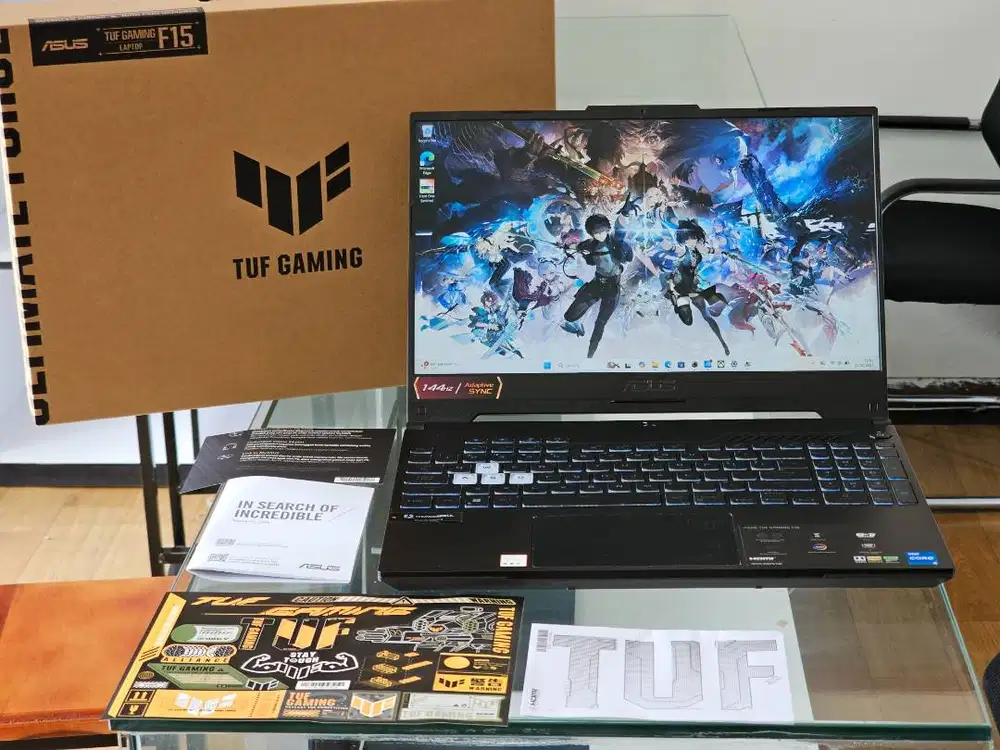 ASUS TUF Gaming F15 FX507ZC intel Core i5 Gen 12 Nvidia RTX 3050