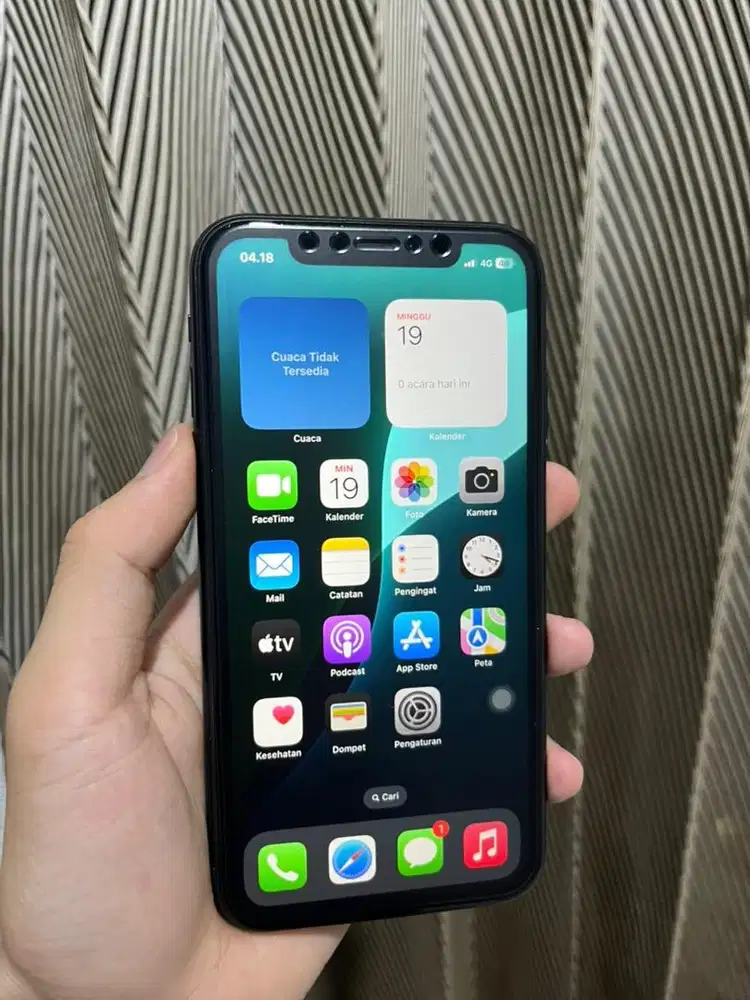 iPhone XR 128 GB Black, No Minus, Fullset