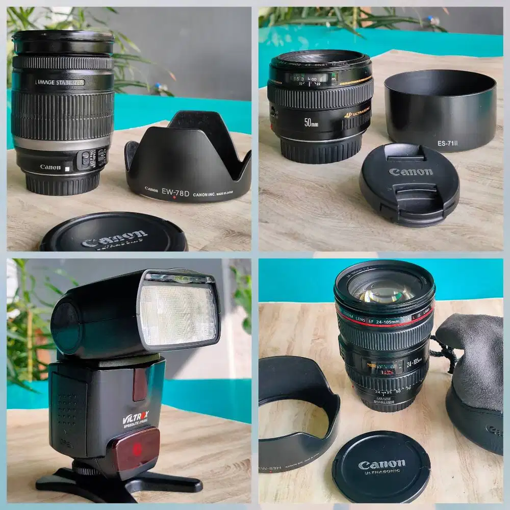 JUAL LENSA CANON KOLEKSI PENGHOBI FOTO