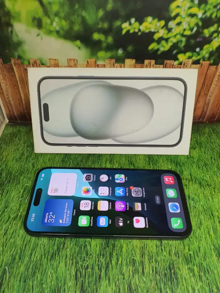 Iphone 15 plus 128gb ex ibox fullset ori