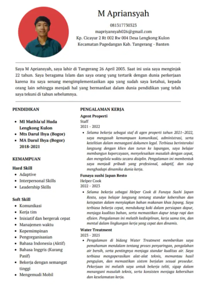 Cari lowongan pekerjaan