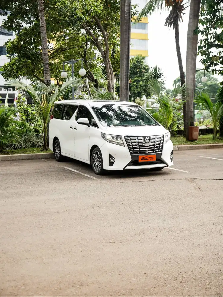 Toyota Alphard G 2.5 2017 putih matic