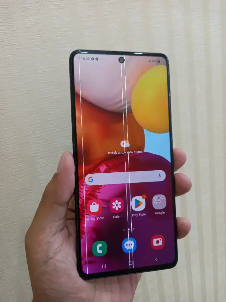 Samsung Galaxy A71 Ram 8/128Gb Lte Fullset ada minus