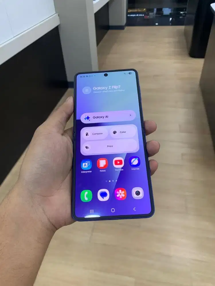 samsung galaxy Zflip 7 cicilan 0% pakai home credit aja dm sekarang yu