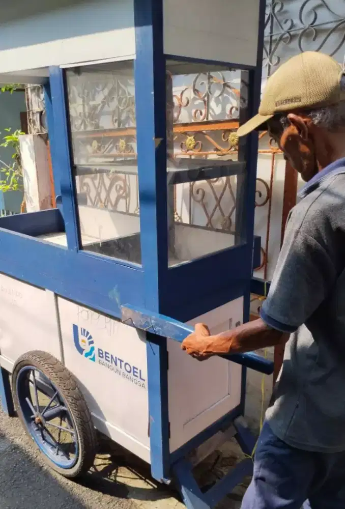 Jual grobak pangsit