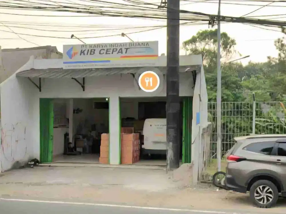Di Jual Kios depan Jl. Raya Jakarta Bogor Sertifikat SHM