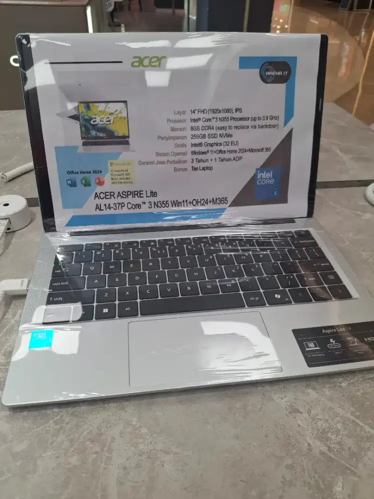 Promo kredit laptop Acer intel core i3 gratis 2kali angsuran