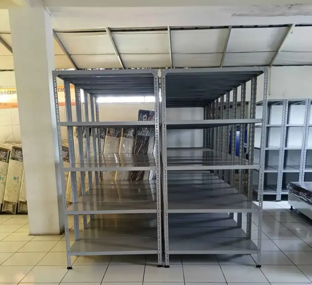 Rak besi rak gudang rak kantor