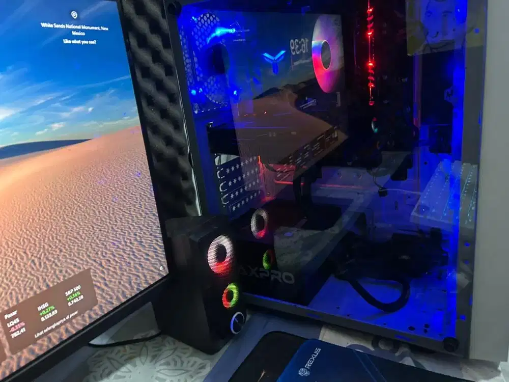 pc gaming i5 RX6600 8gb Ram 16gb design/game AAA libas