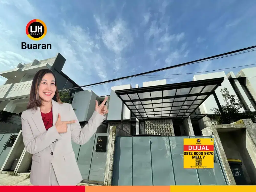 Rumah Townhouse berada di area strategis Margonda, Depok