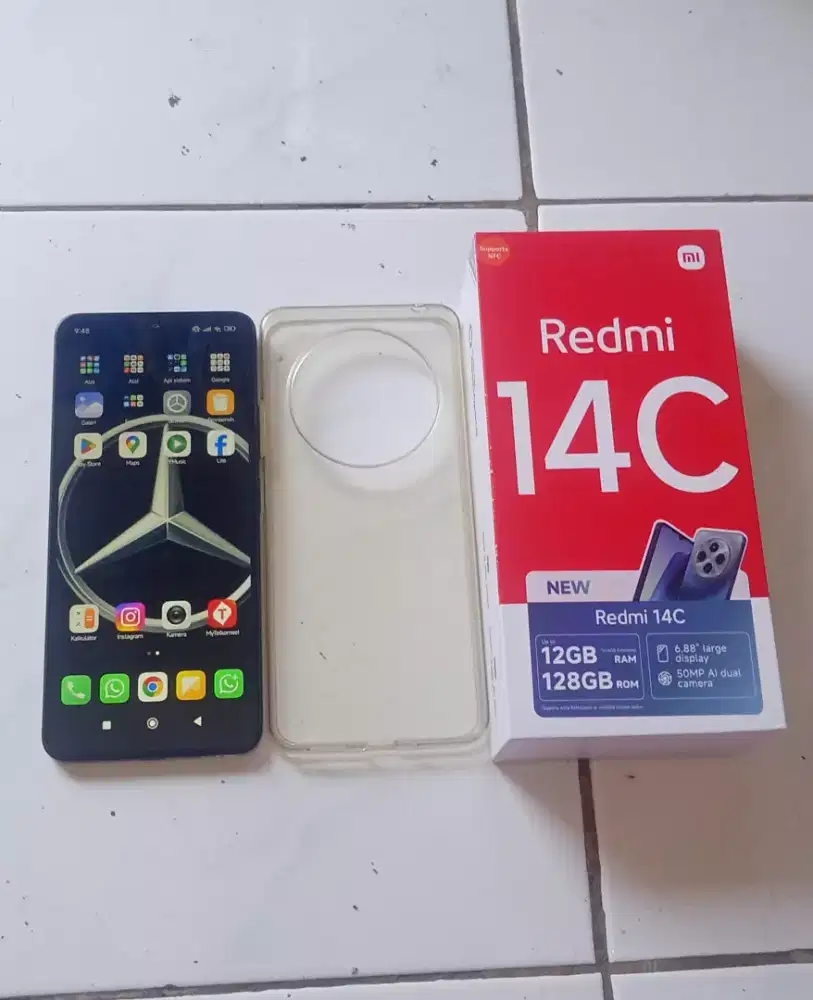 Redmi 14C Ram 6/128 Jaringan 4G