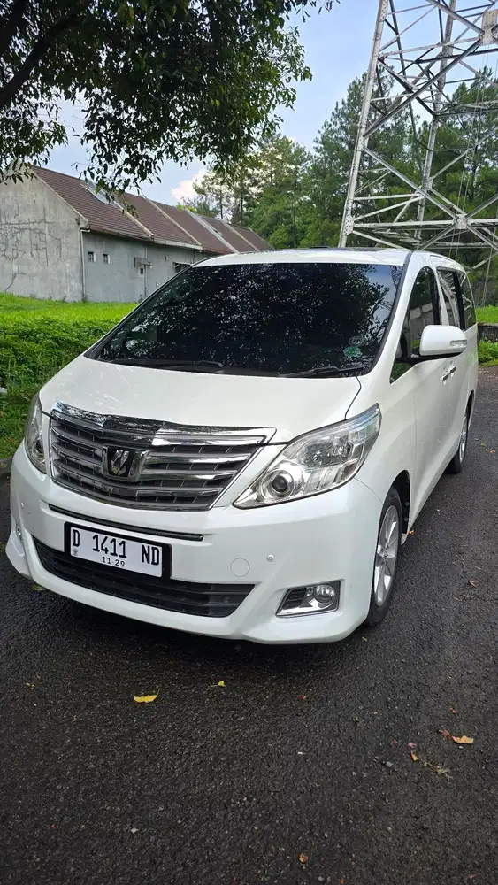 Toyota Alphard 2012 Bensin
