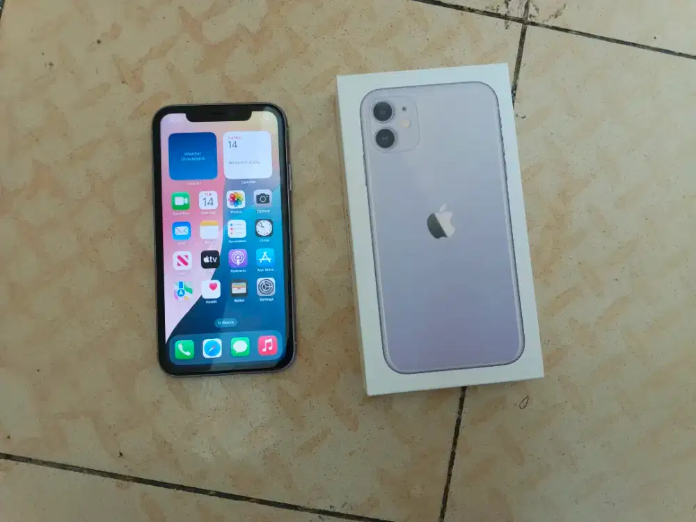 Iphone 11 128gb top baruu purple