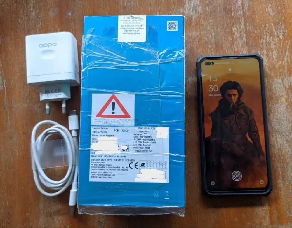 OPPO Reno4 8/128 (Space Black) (MULUS NO MINUS)