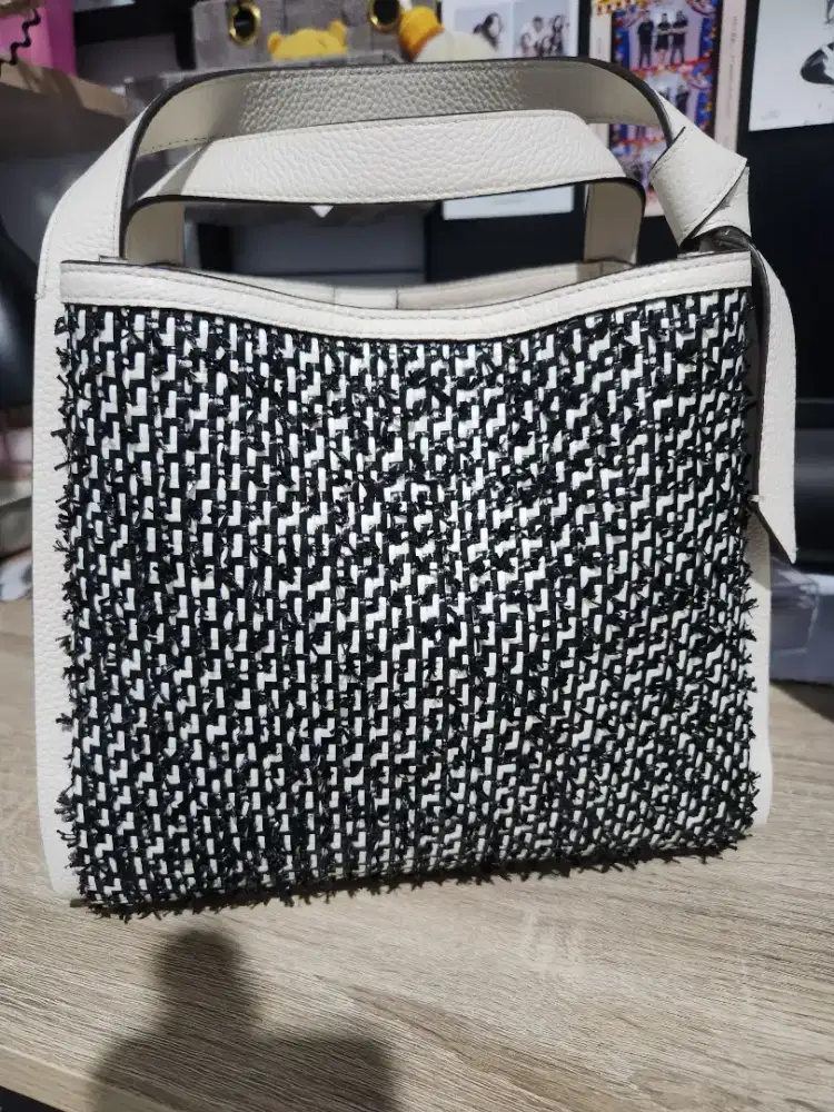 Kate Spade Knott Raffia Tweed