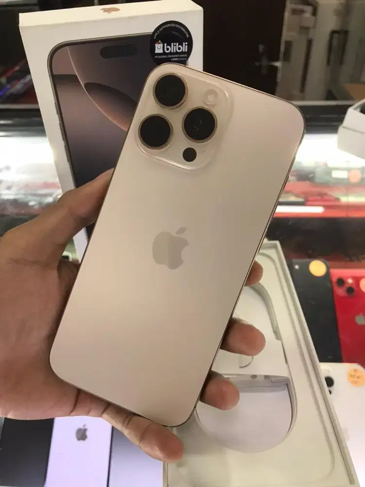 Iphone 16 pro max 256gb dessert second bh 100