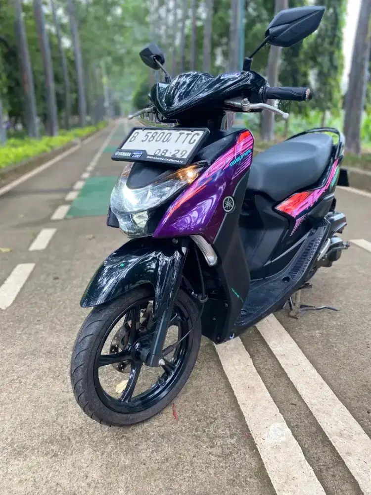 Yamaha Gear 125 Matic Hitam 2024 Km 7rb