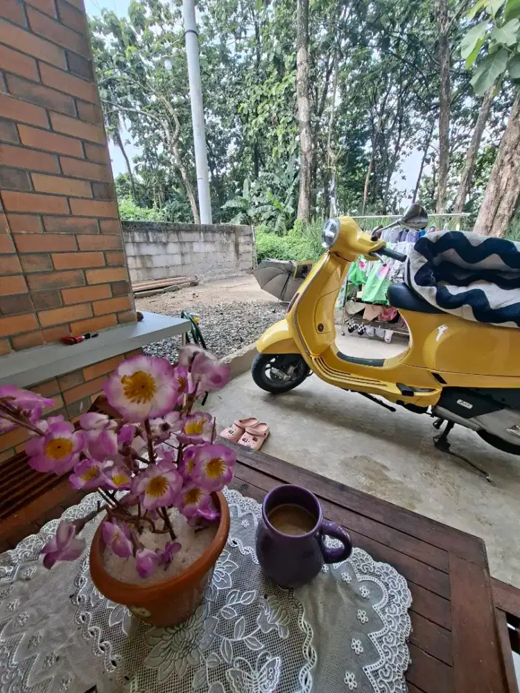 Di jual motor vespa lx 125 iget