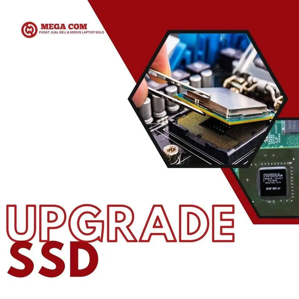 Ugrade SSD Laptop dan PC Bergaransi