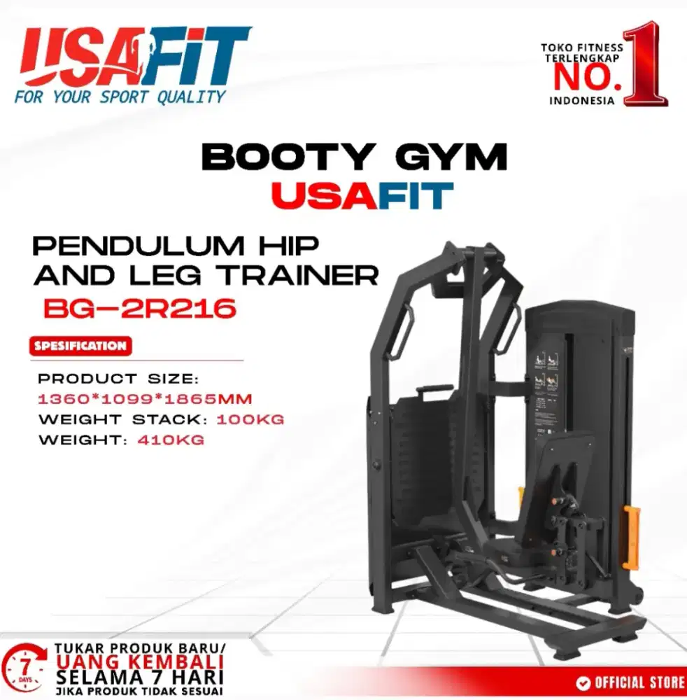Pendulum Hip And Leg Trainer BB-2R16 Alat Fitness Gym Comersial