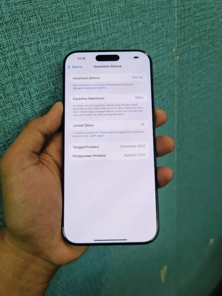 IPhone 16 Pro Max 256GB Ibox Fullset