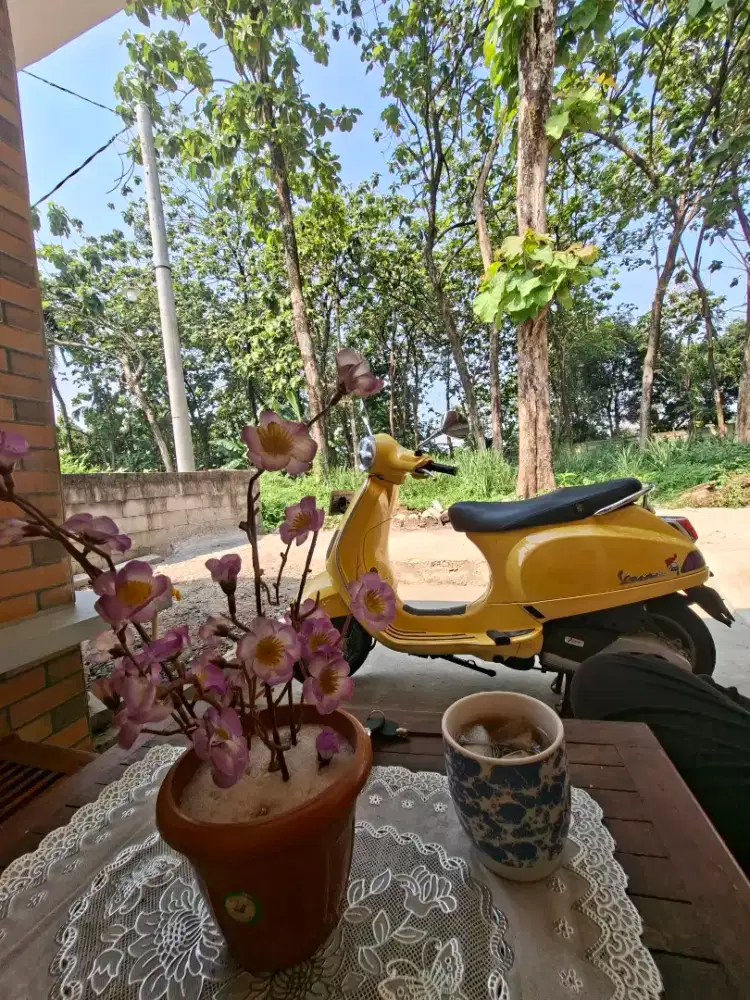 Di jual motor vespa lx 125 iget